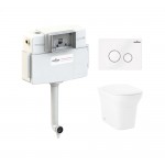 SET Унитаз приставной Lavinia Boho Bristol с инсталляцией-бачком Relfix 77060251 (4 в 1) SET Унитаз приставной Lavinia Boho Bristol с инсталляцией-бачком Relfix 77060251 (4 в 1)
